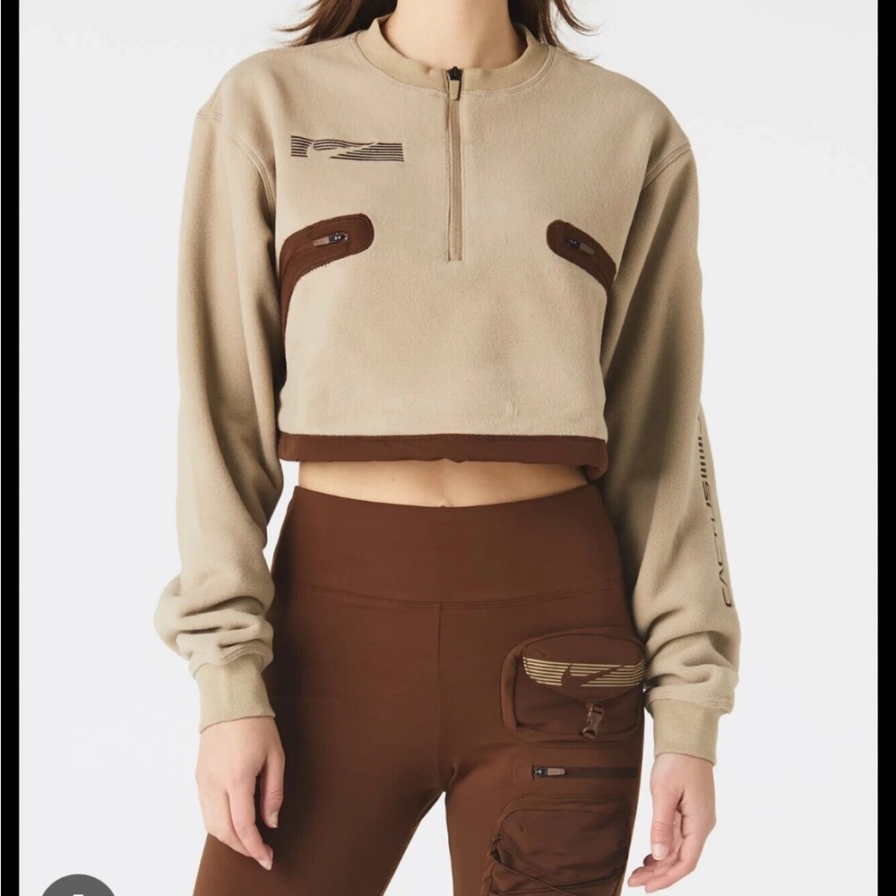 Nike x Cactus Jack 1/4 Zip Fleece Sweatshirt
